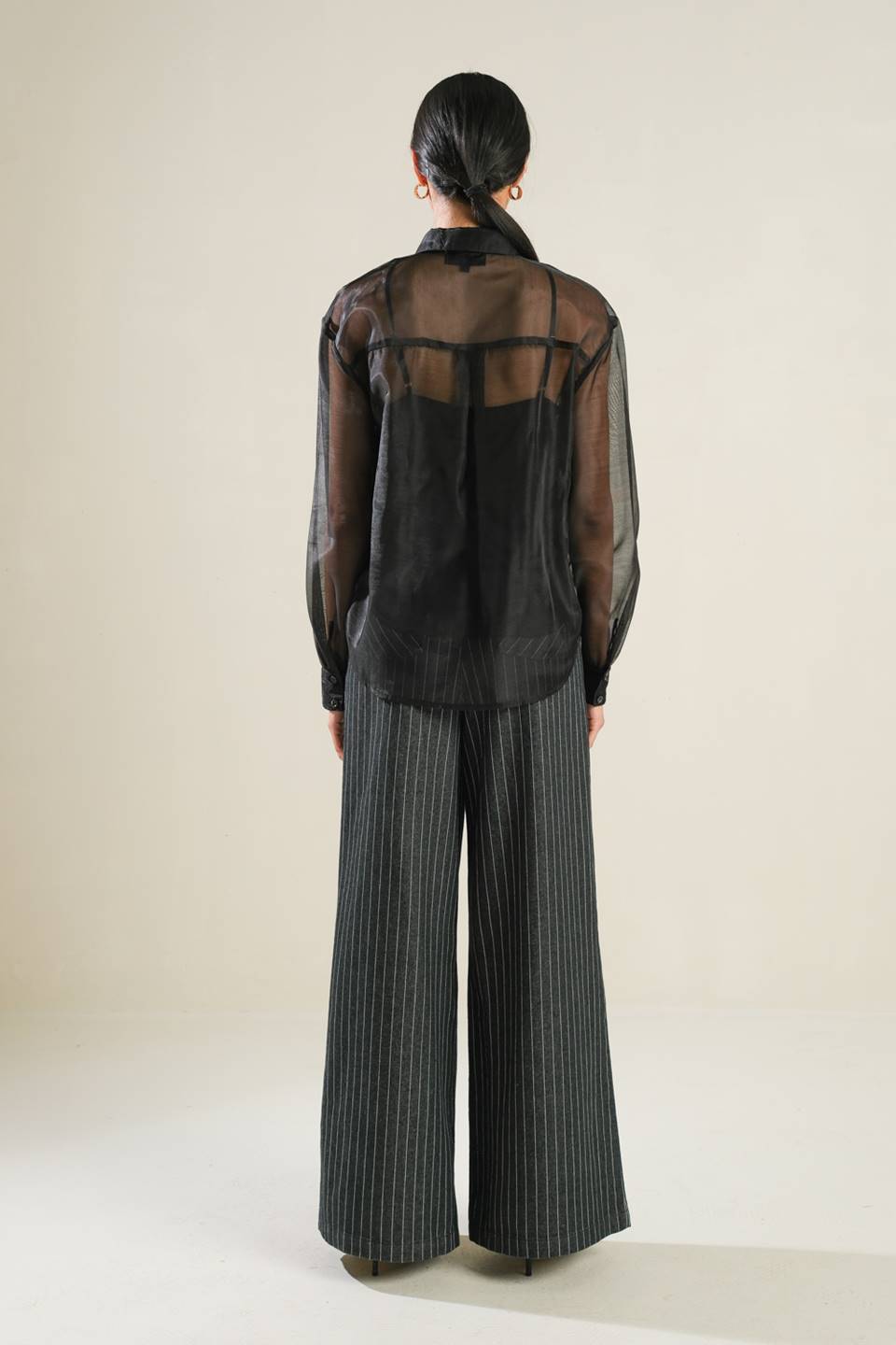 LOVE OVER FEAR ORGANZA TOP Flying Tomato